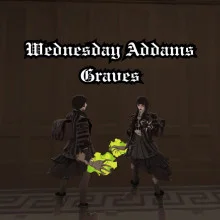 Wednesday Addams Graves - Deadlock Character Mod